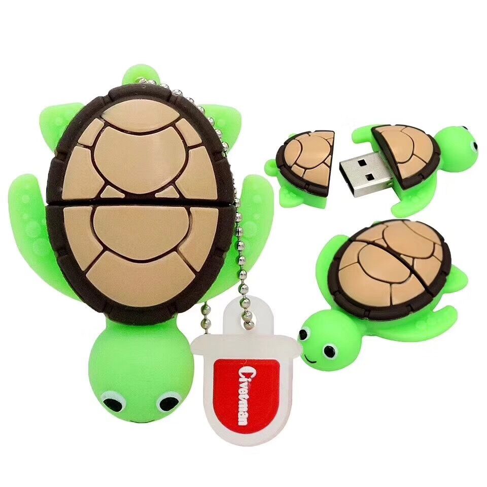 Tortoise PVC USB Stick