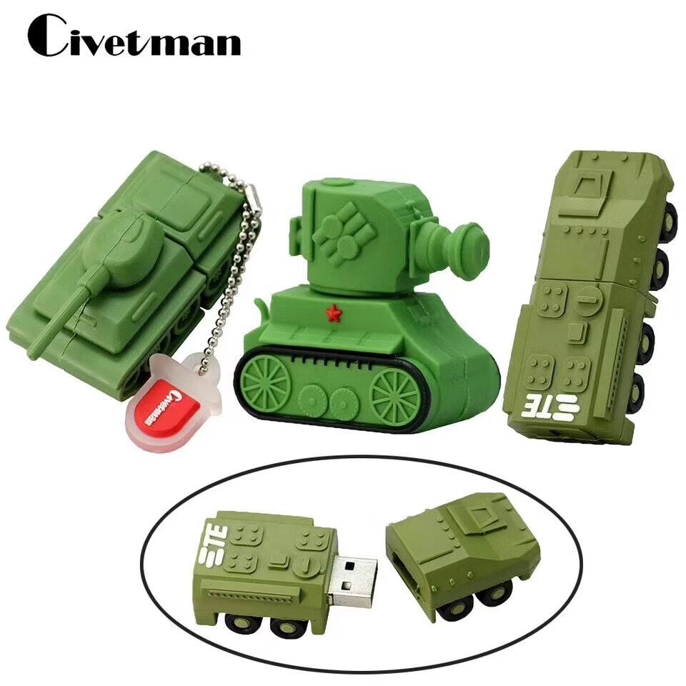 Tank PVC USB Stick