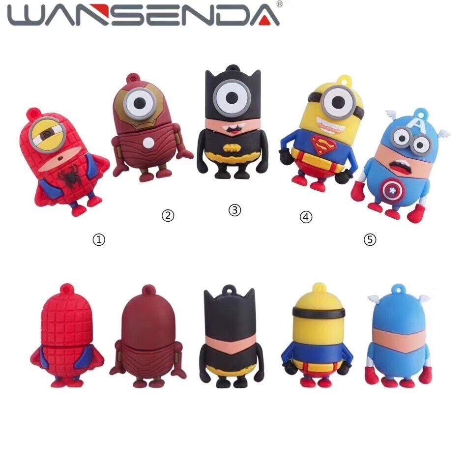 Cartoon PVC USB Stick