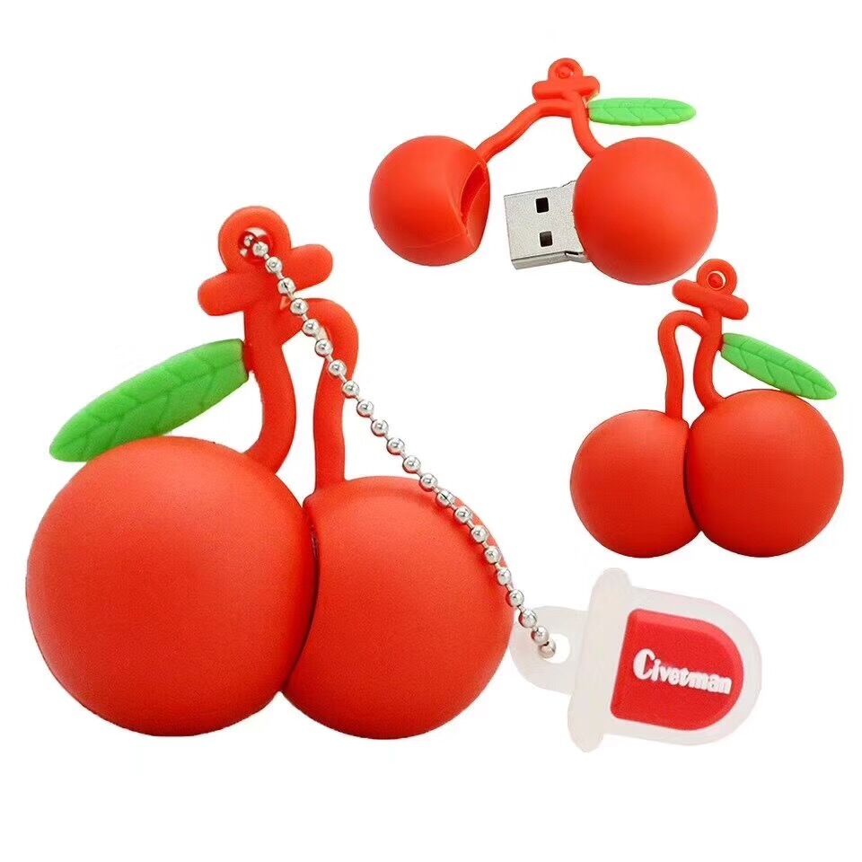 Fruit Shape PVC USB Stick