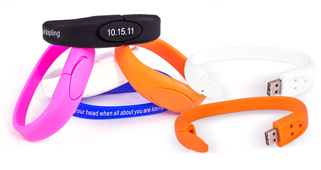 Oval Wristband USB Flash Drive