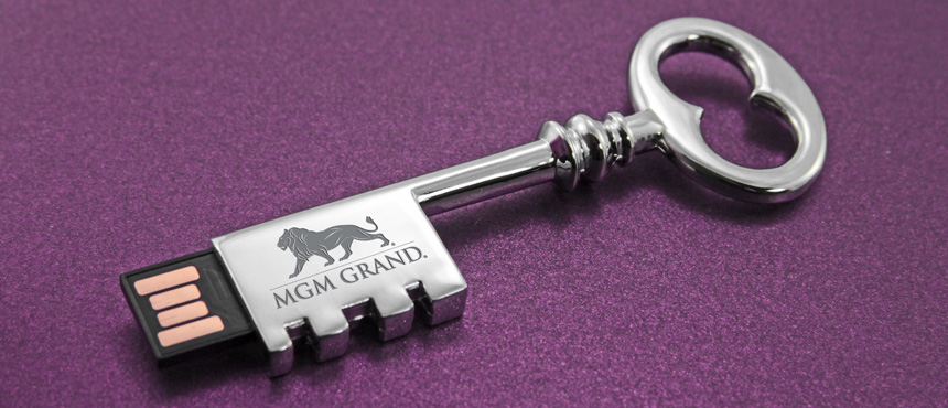 Skeleton Metal Key USB Stick