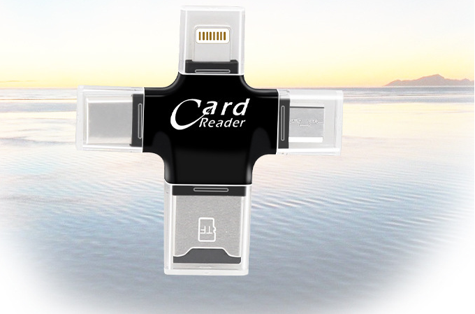 4 In 1 Card Reader